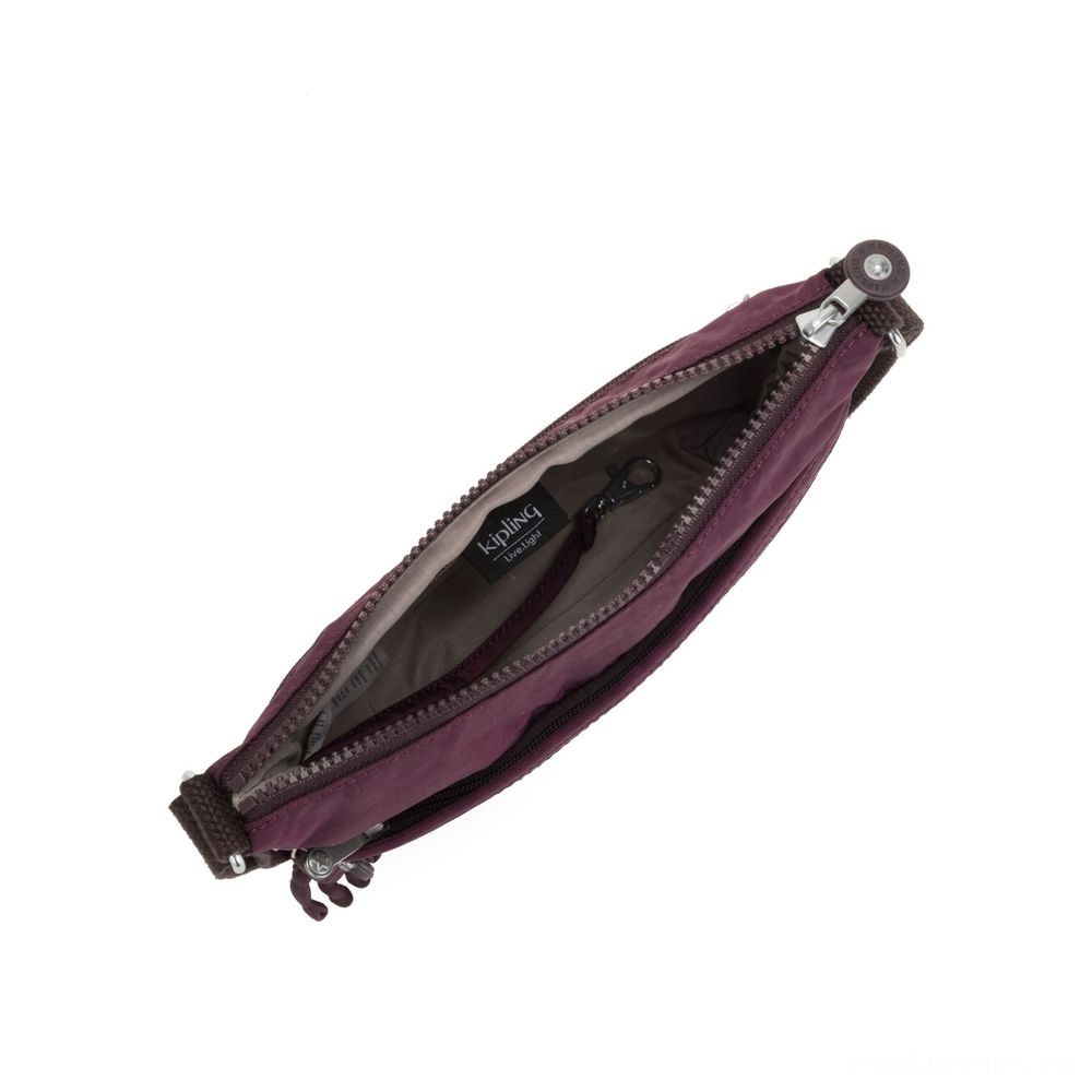 Click Here to Save - Kipling ARTO S Small Cross-Body Bag Dark Plum. - Thrifty Thursday Throwdown:£22