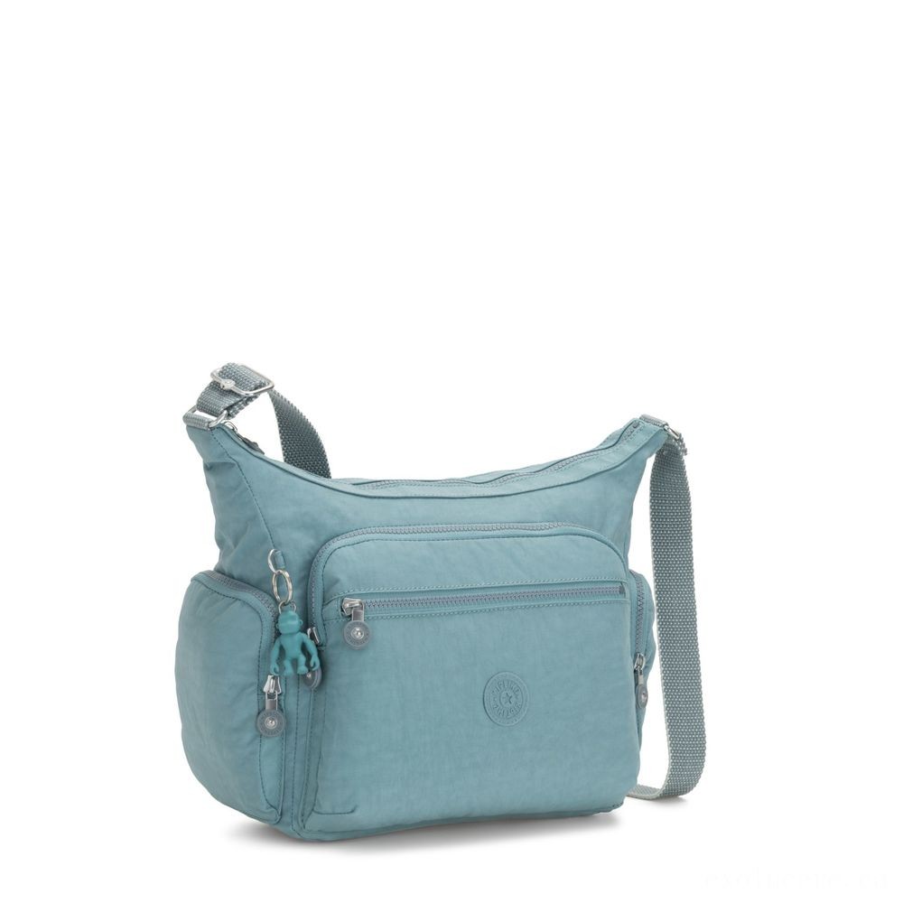 Spring Sale - Kipling GABBIE Tool Handbag Water Freeze. - Get-Together:£21