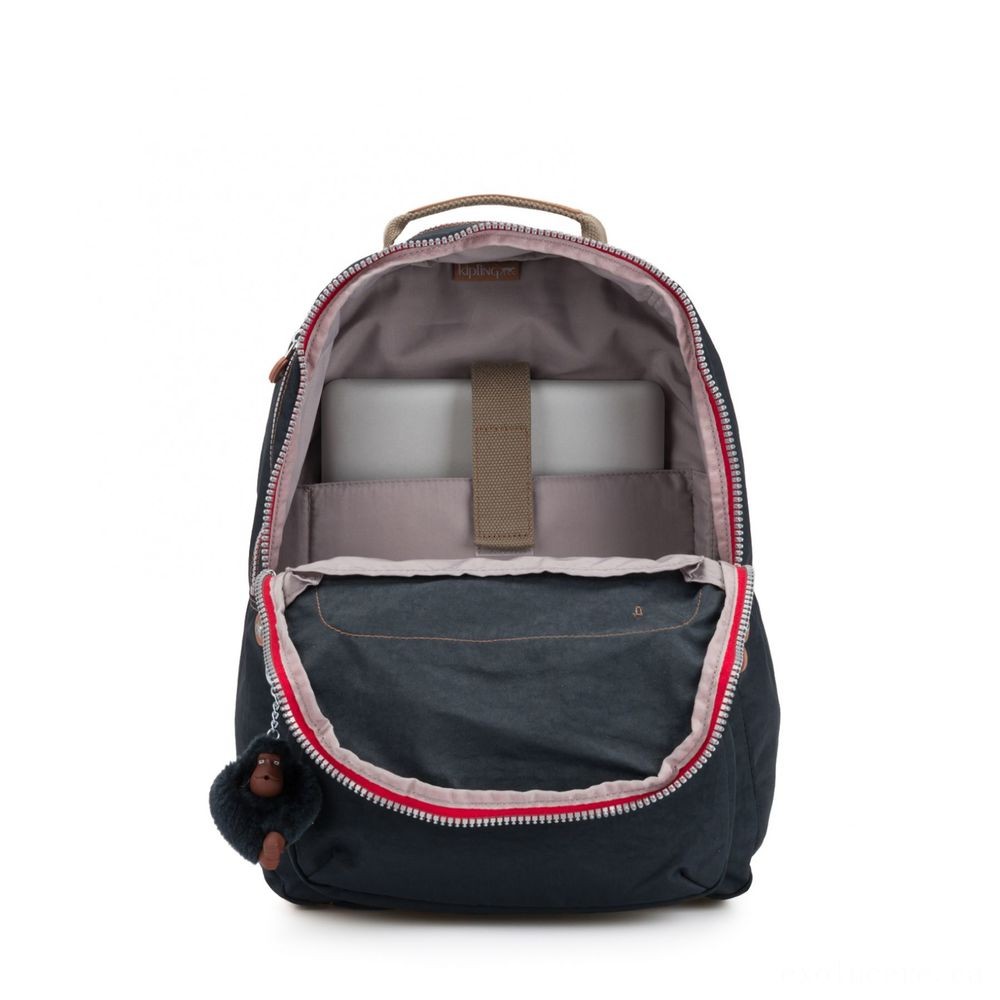 Kipling CLAS SEOUL Big backpack along with Laptop pc Security True Naval force C.