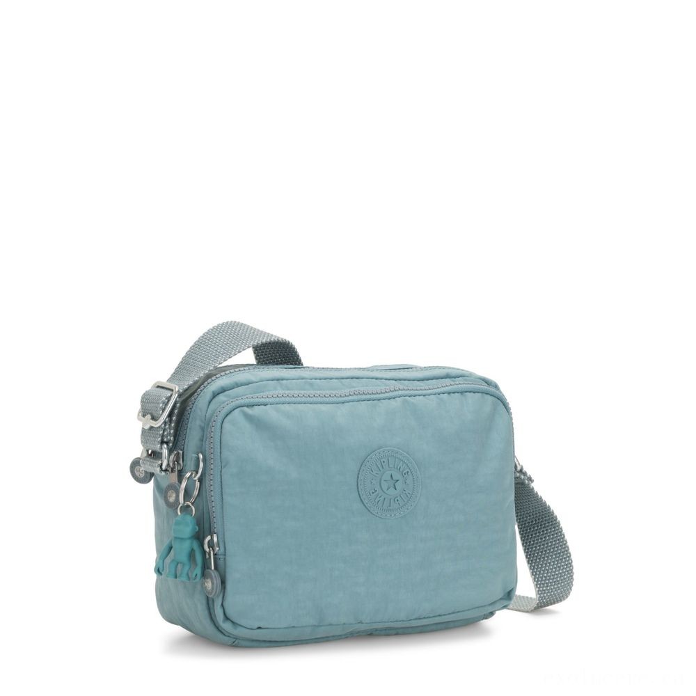 While Supplies Last - Kipling SILEN Small Around Physical Body Purse Water Frost. - Off-the-Charts Occasion:£21[cobag5475li]