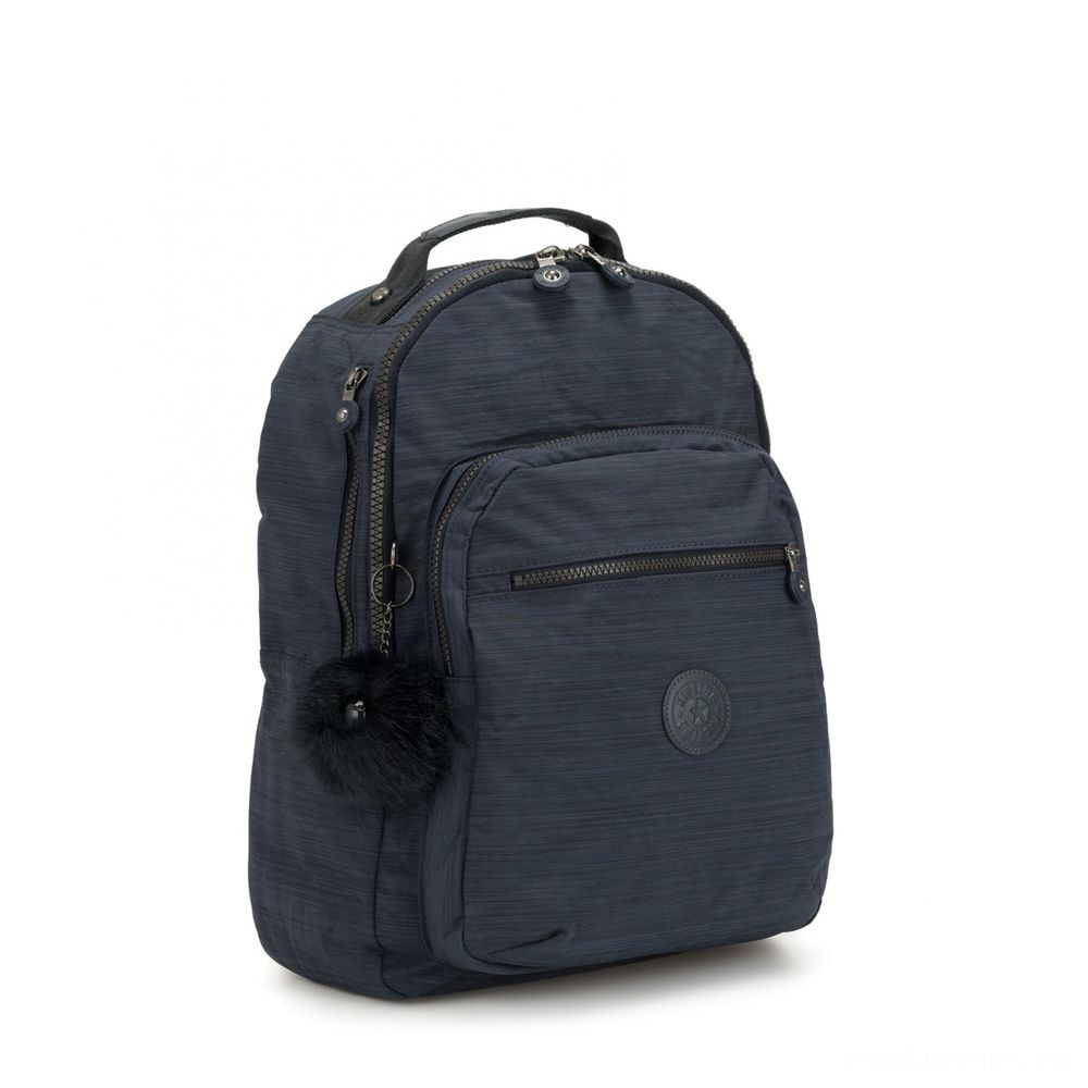 Kipling CLAS SEOUL Large bag along with Laptop Protection True Dazz Navy.