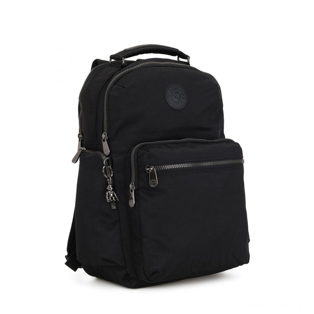 Kipling OSHO Large knapsack with organsiational wallets Abundant Black.