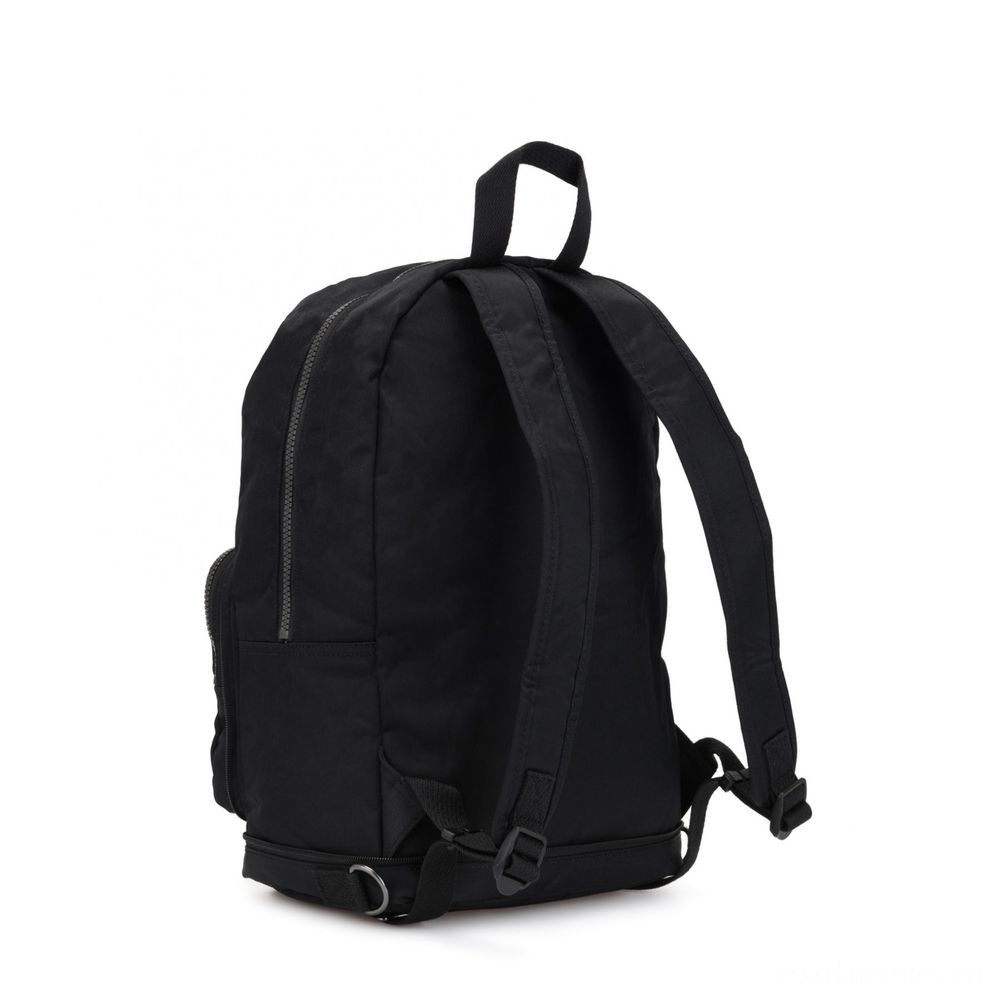 Kipling NIMAN Crease Foldable Bag Rich Black.