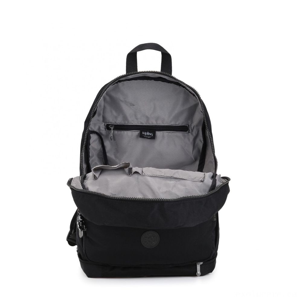 Holiday Shopping Event - Kipling NIMAN Layer Foldable Bag Rich Black. - Crazy Deal-O-Rama:£51