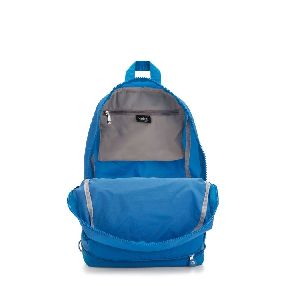 Kipling CLASSIC NIMAN CREASE 2-In-1 Convertible Crossbody Bag and Backpack Methyl Blue Nc.