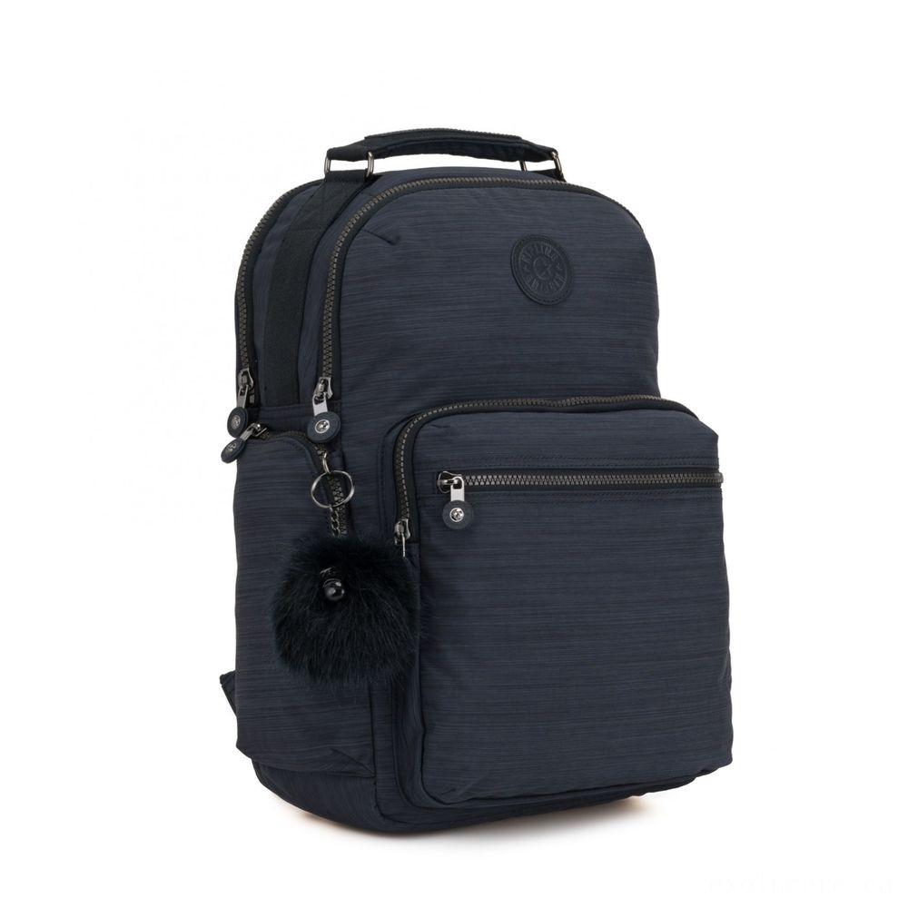 Curbside Pickup Sale - Kipling OSHO Big backpack along with organsiational wallets Real Dazz Navy. - Liquidation Luau:£64[nebag5513ca]