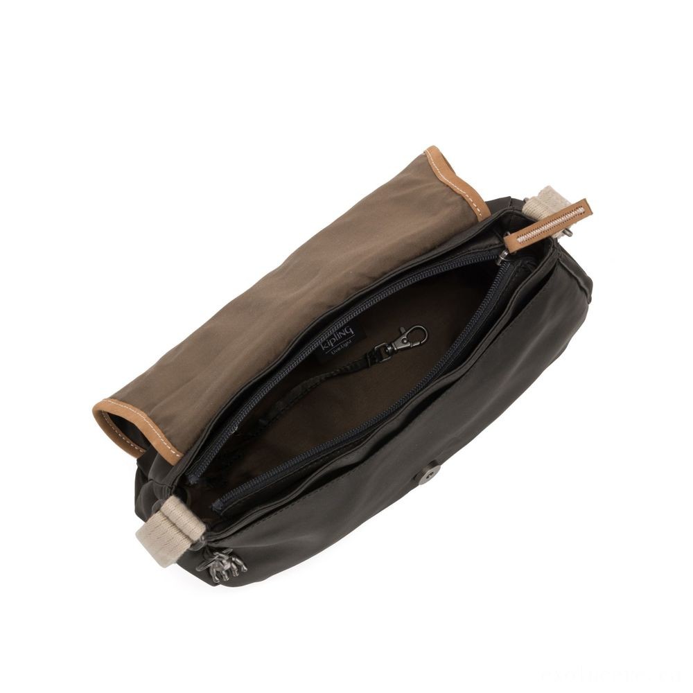 Warehouse Sale - Kipling KOUROU Cross-body Bag Delicate Black. - Hot Buy Happening:£32[nebag5526ca]