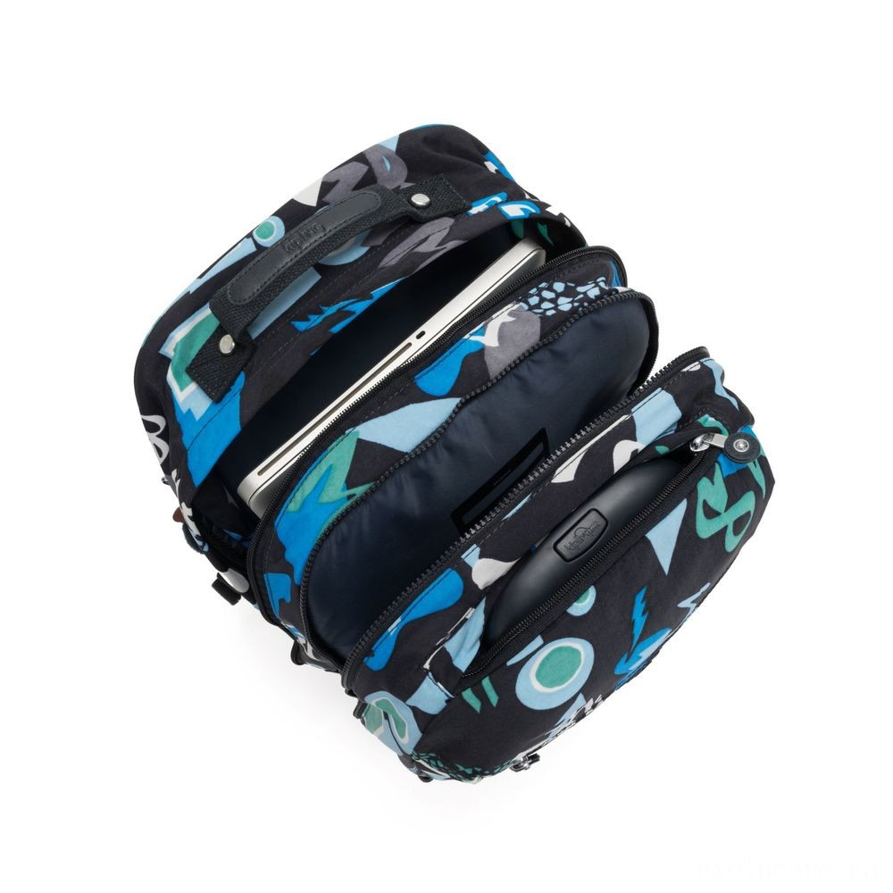 Discount - Kipling SOOBIN LIGHT Big rolled backpack along with laptop protection Epic Boys. - Markdown Mardi Gras:£78[nebag5528ca]