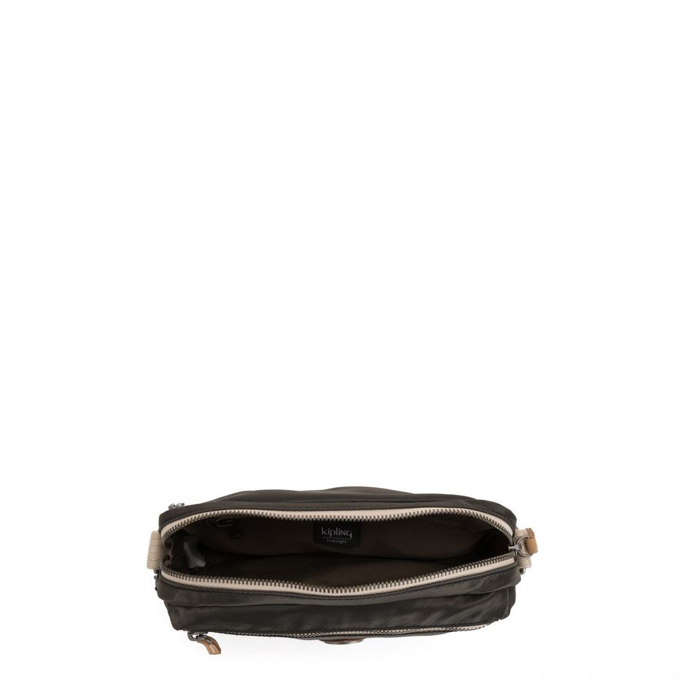 . Kipling HALIMA 2-in-1 Exchangeable Crossbody and also Bumbag Delicate African-american.