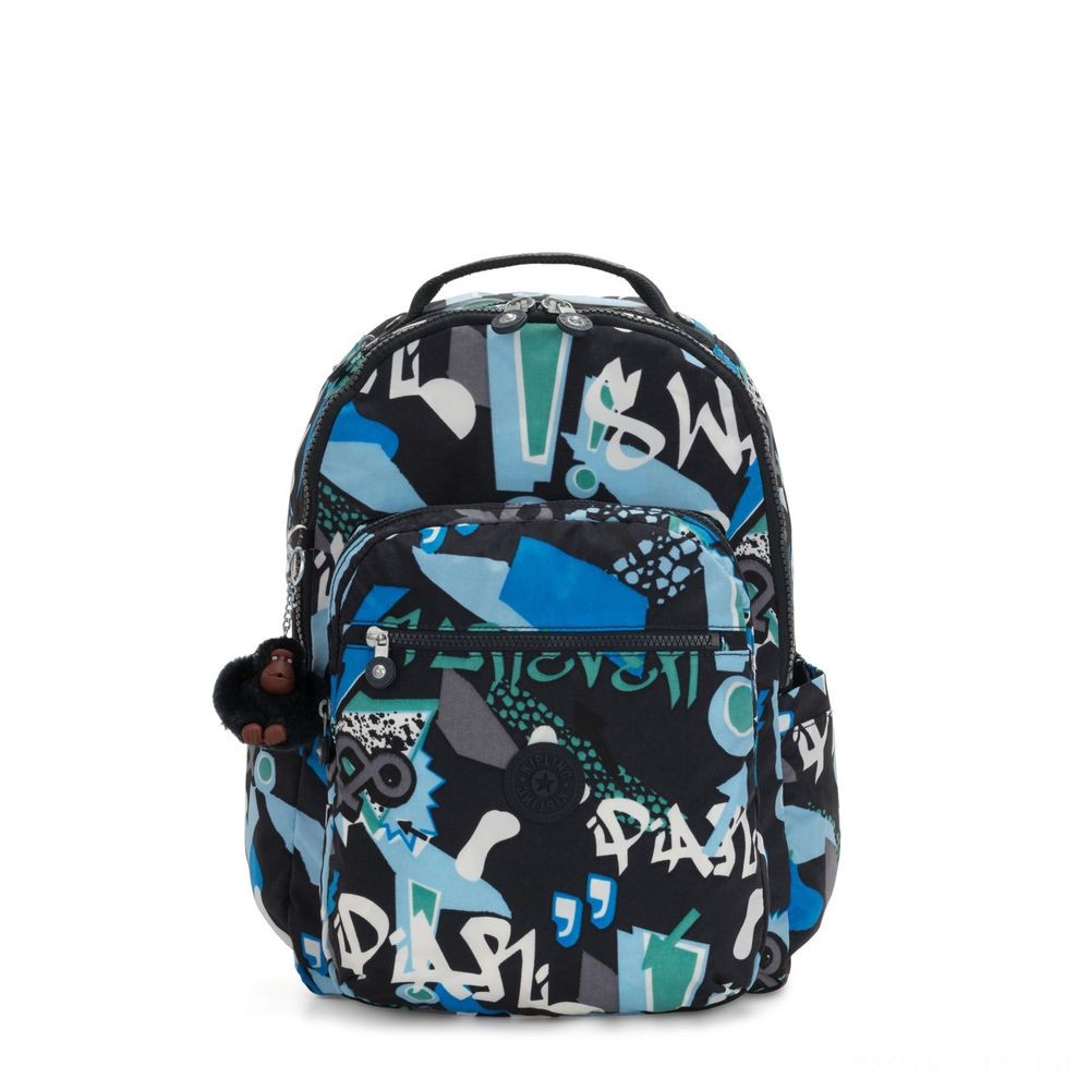 Christmas Sale - Kipling SEOUL Huge Backpack with Laptop Computer Protection Epic Kids. - X-travaganza:£44