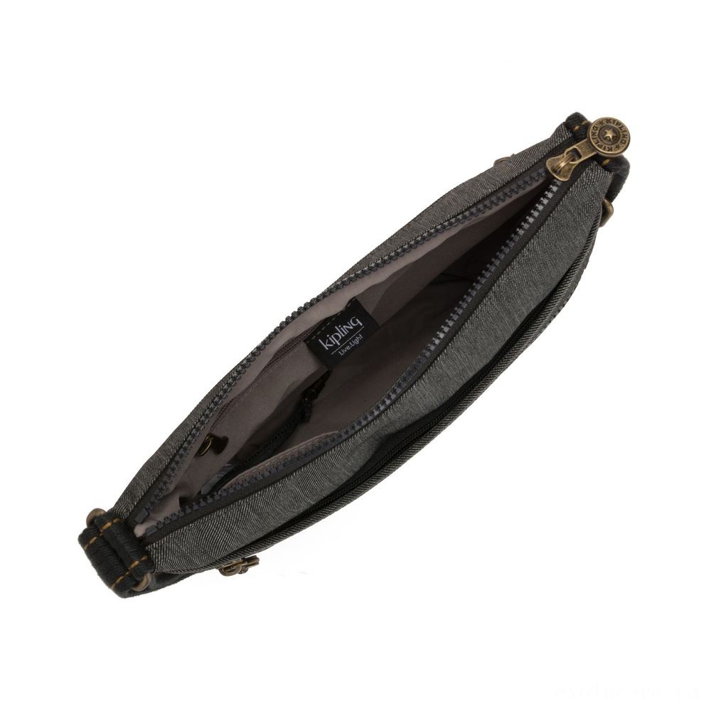 Kipling ARTO Shoulder Bag Throughout Physical Body Black Indigo.