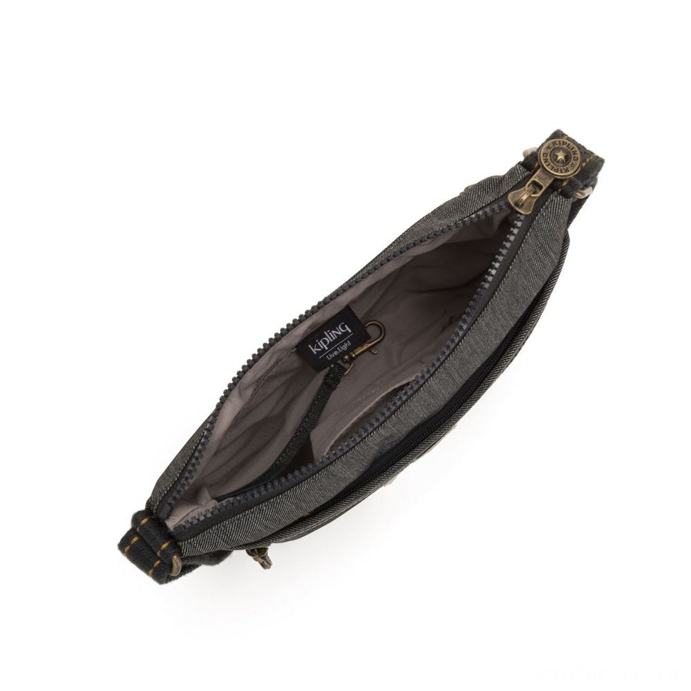 Kipling ARTO S Cross Body System Handbag Black Indigo.