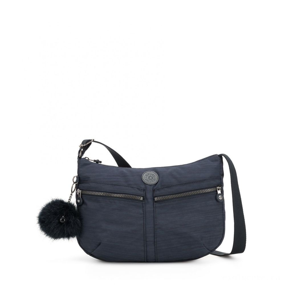 Insider Sale - Kipling IZELLAH Channel Throughout Body Handbag Correct Dazz Navy - Thrifty Thursday Throwdown:£42[sibag5562te]