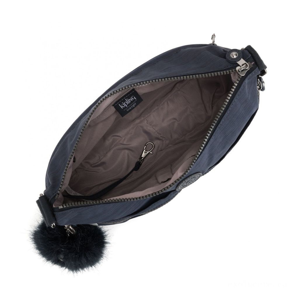 Markdown Madness - Kipling IZELLAH Tool Throughout Body Shoulder Bag True Dazz Navy - Deal:£41