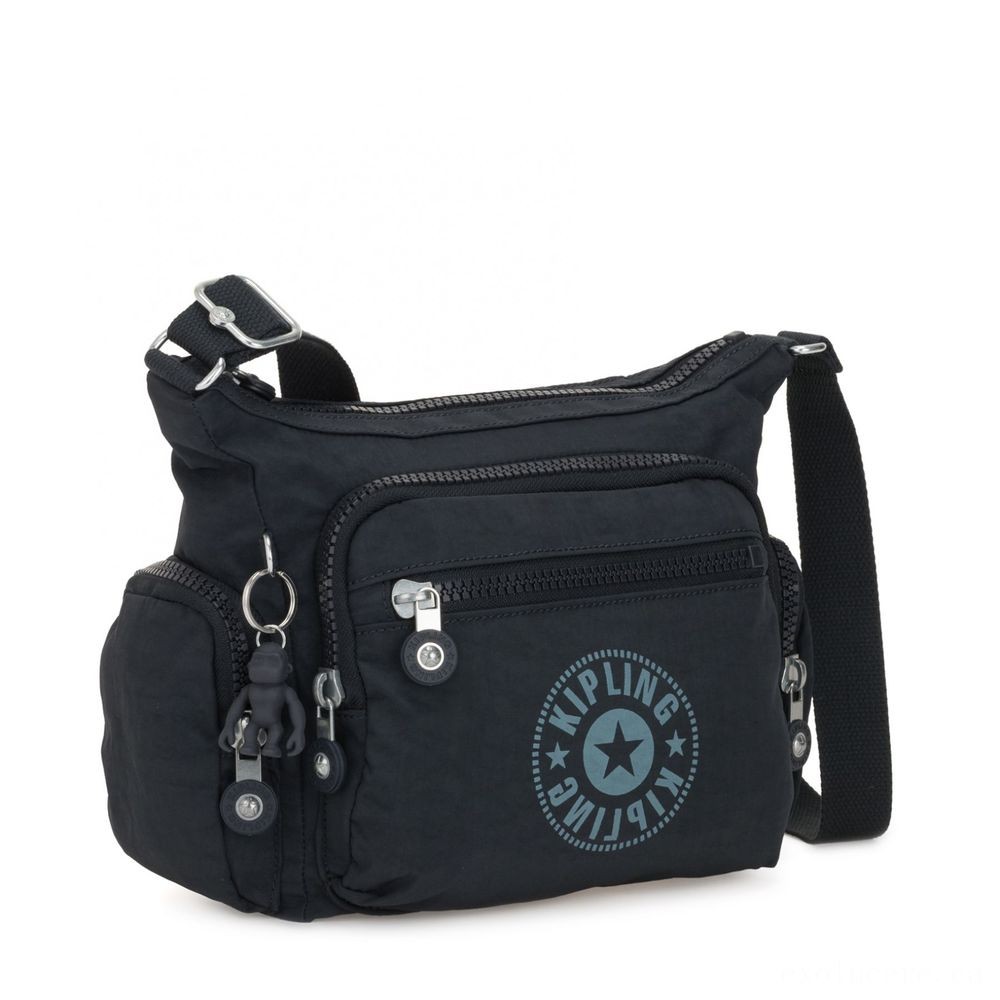 Holiday Gift Sale - Kipling GABBIE S Crossbody Bag along with Phone Compartment Lively Naval Force. - One-Day:£36