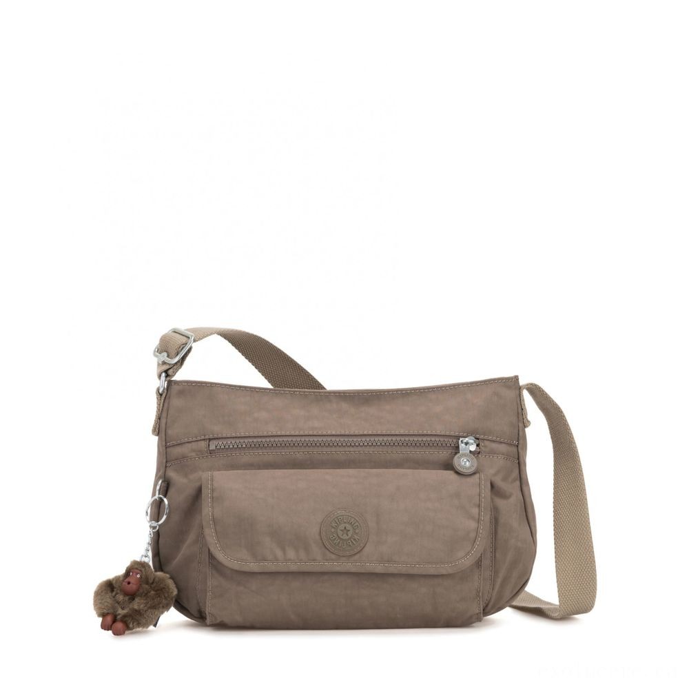 Kipling SYRO Channel Crossbody Accurate Off-white.