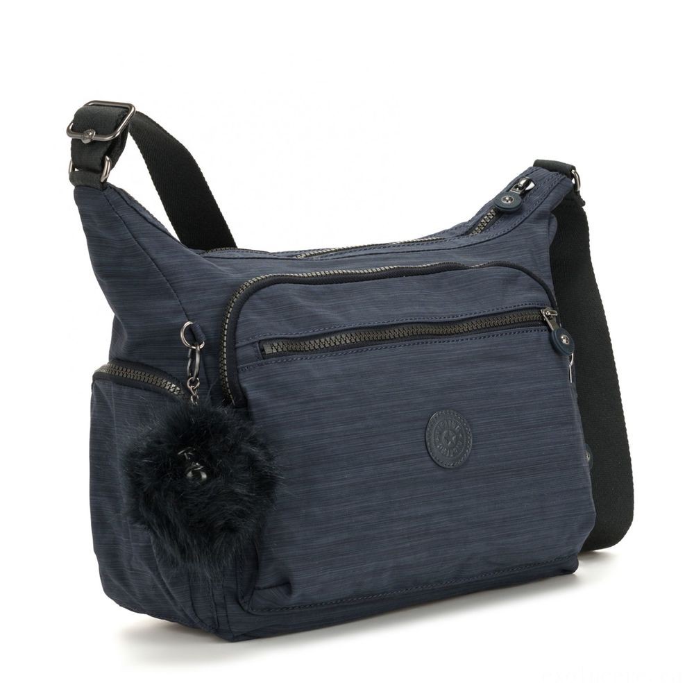 Weekend Sale - Kipling GABBIE Channel Handbag True Dazz Navy. - Unbelievable:£51