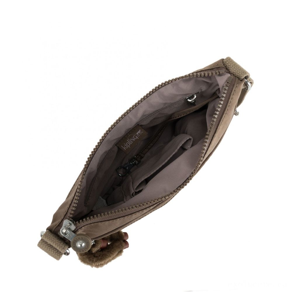 Kipling ARTO S Tiny Cross-Body Bag Real Beige.