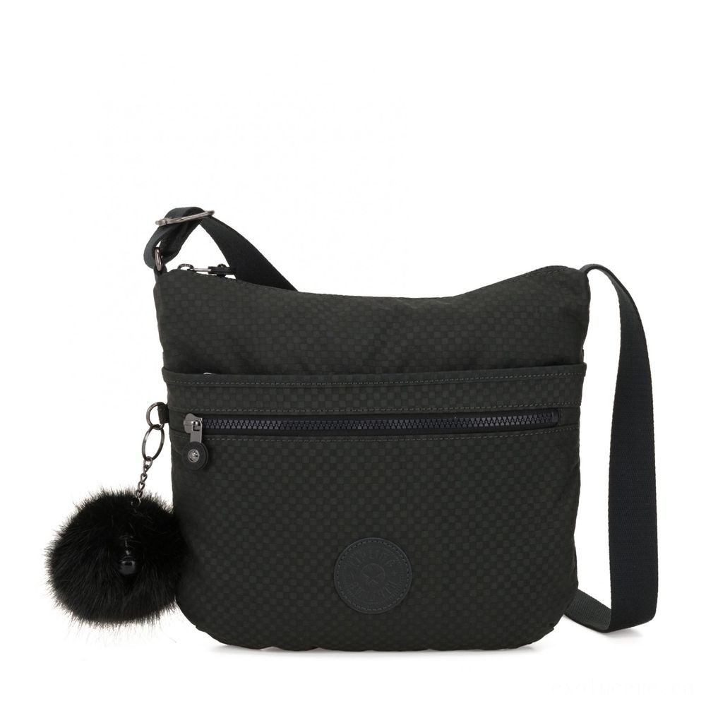  Kipling ARTO Handbag Around Body Particle Black.