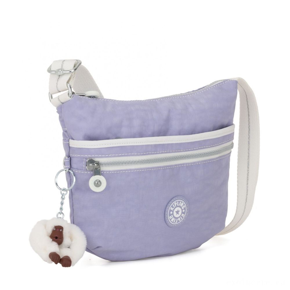 February Love Sale - Kipling ARTO S Little Cross-Body Bag Energetic Lavender Bl. - Get-Together Gathering:£14