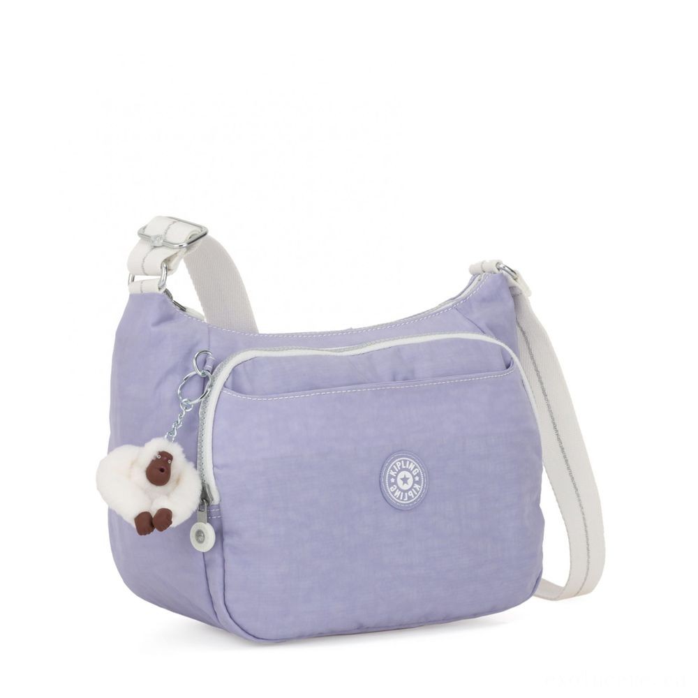Kipling CAI Handbag with Extendable Strap Energetic Lilac Bl.