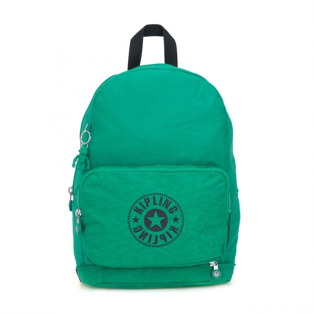 Kipling CLASSIC NIMAN LAYER 2-In-1 Convertible Crossbody Bag as well as Backpack Lively Veggie.