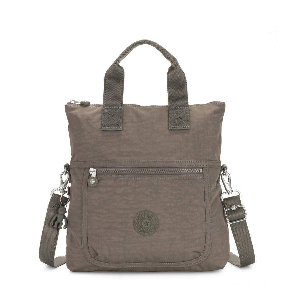 Kipling ELEVA Shoulderbag with Removable and also Changeable Strap Seagrass.