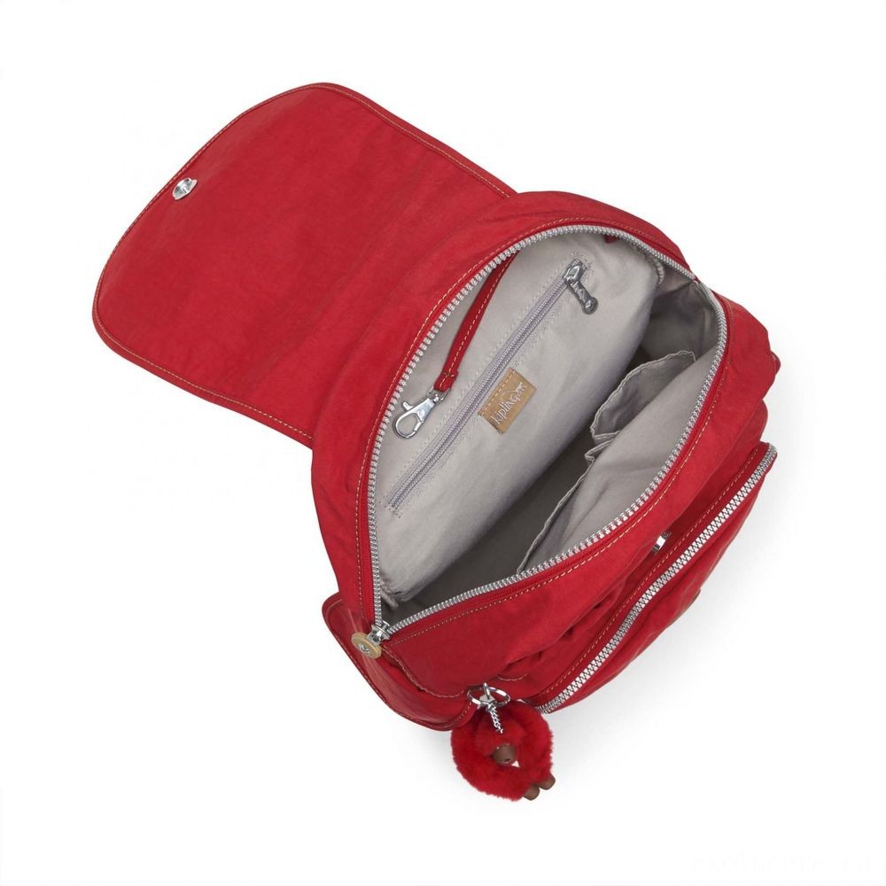 Labor Day Sale - Kipling Area PACK Necessary Bag Accurate Red C. - Surprise Savings Saturday:£47