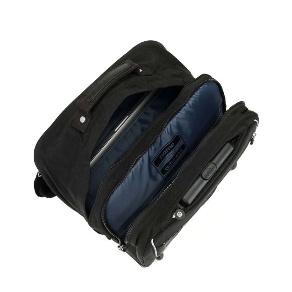 Kipling CLAS DALLIN Large Schoolbag with Notebook Protection True Black.
