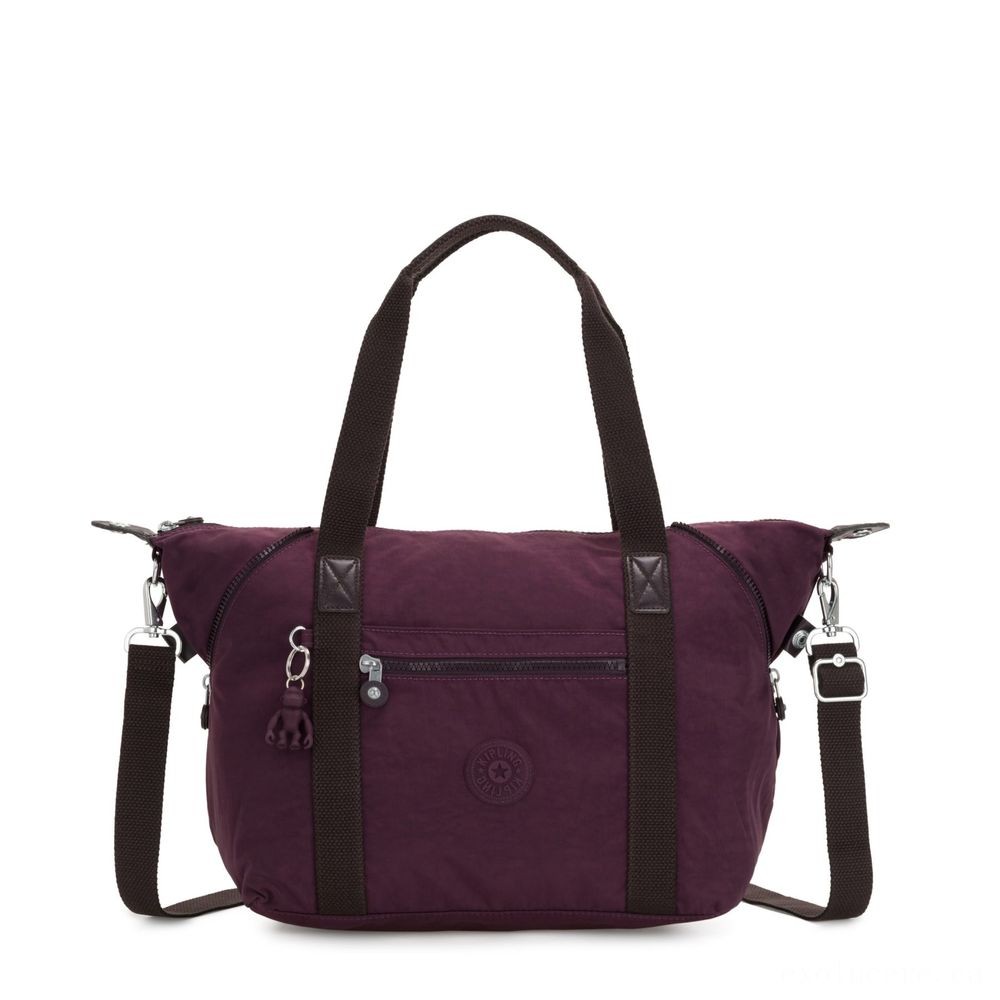 November Black Friday Sale - Kipling Craft Ladies Handbag Darker Plum. - Back-to-School Bonanza:£38