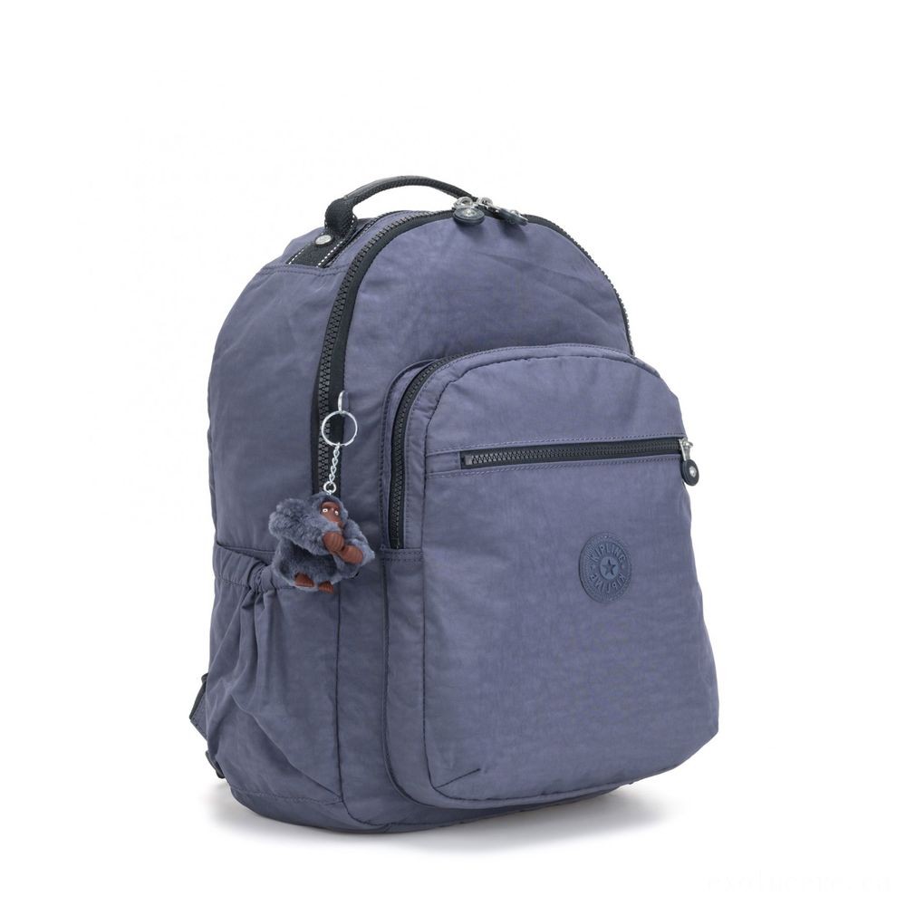 Liquidation - Kipling SEOUL GO Huge Bag with Laptop Computer Security Real Jeans. - Click and Collect Cash Cow:£47[jcbag5722ba]