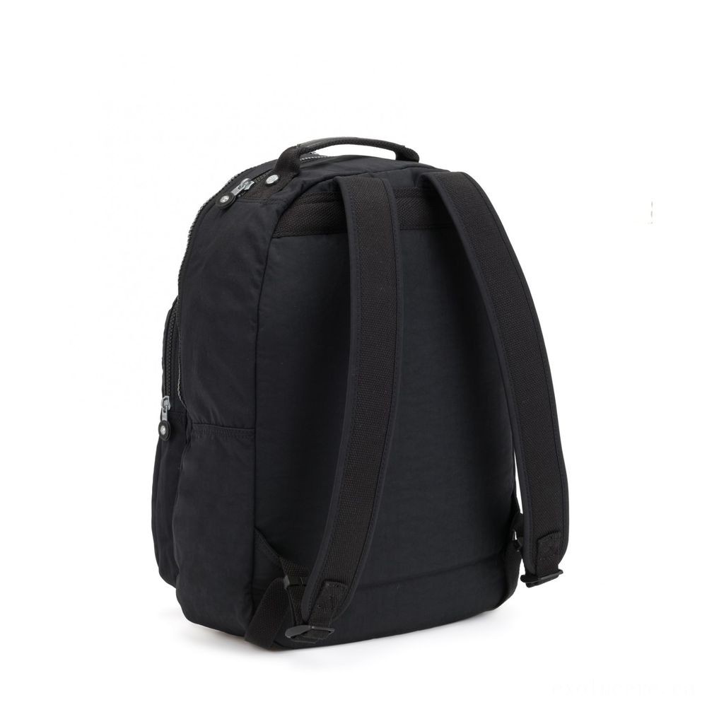 Kipling CLAS SEOUL Huge backpack along with Laptop Defense Correct Black.