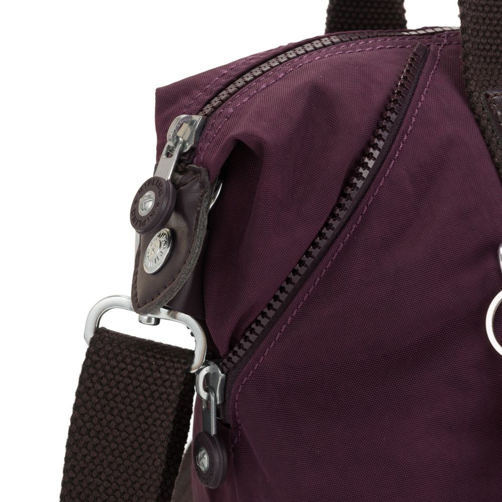 Independence Day Sale - Kipling Craft MINI Handbag Dark Plum. - Crazy Deal-O-Rama:£30[jcbag5731ba]