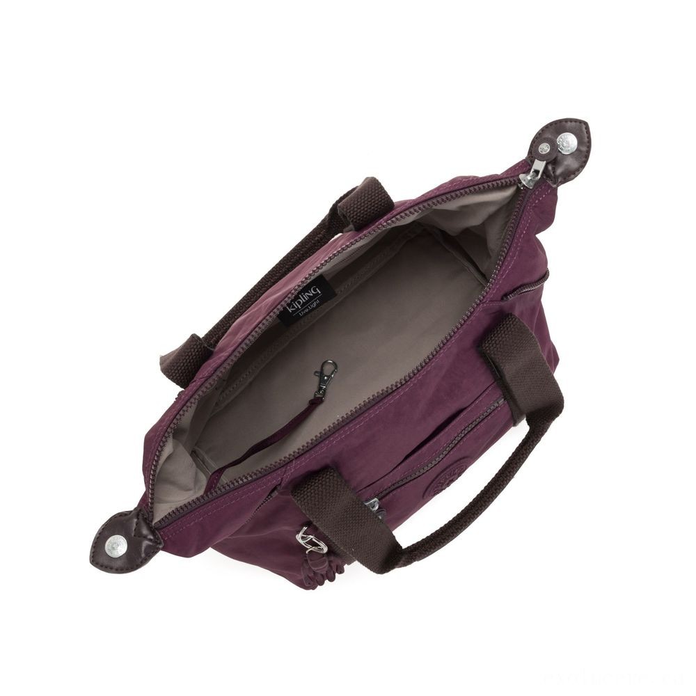 Father's Day Sale - Kipling Fine Art MINI Bag Dark Plum. - Click and Collect Cash Cow:£30