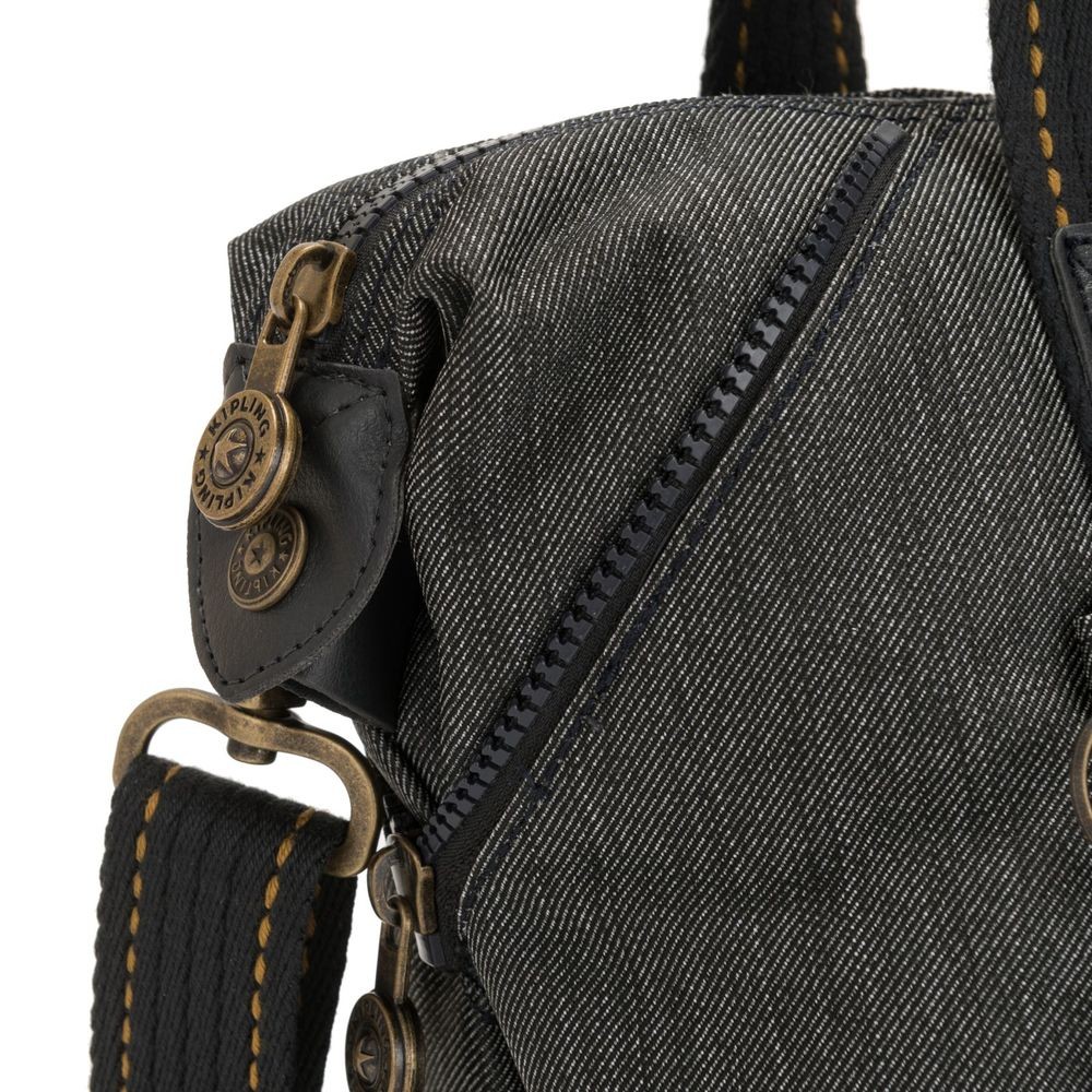 Kipling Craft MINI Handbag Black Indigo.