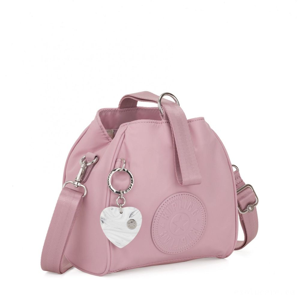 Independence Day Sale - Kipling IMMIN Small Shoulder Bag Faded Pink. - Extraordinaire:£35[labag5779ma]