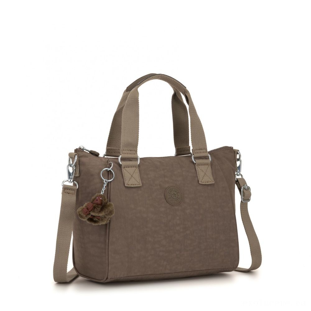 Kipling AMIEL Channel Ladies Handbag Accurate Beige.