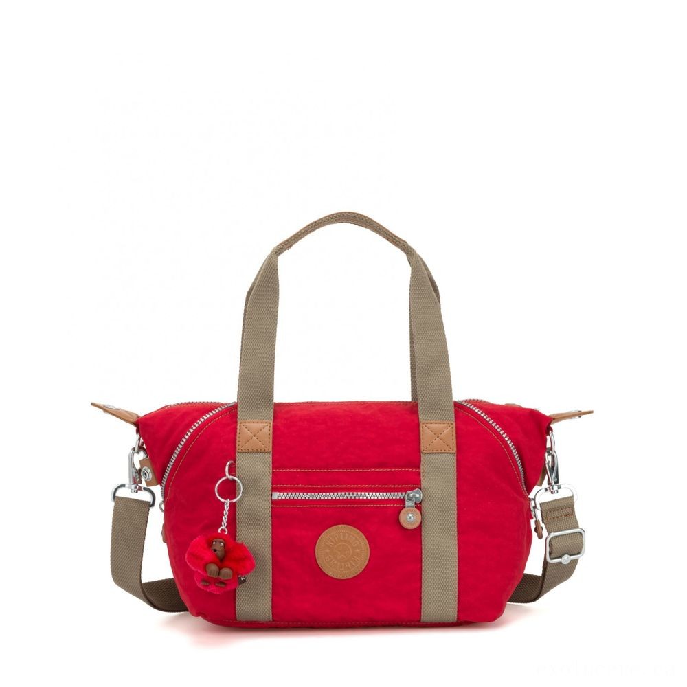 Kipling Craft MINI Ladies Handbag True Reddish C.