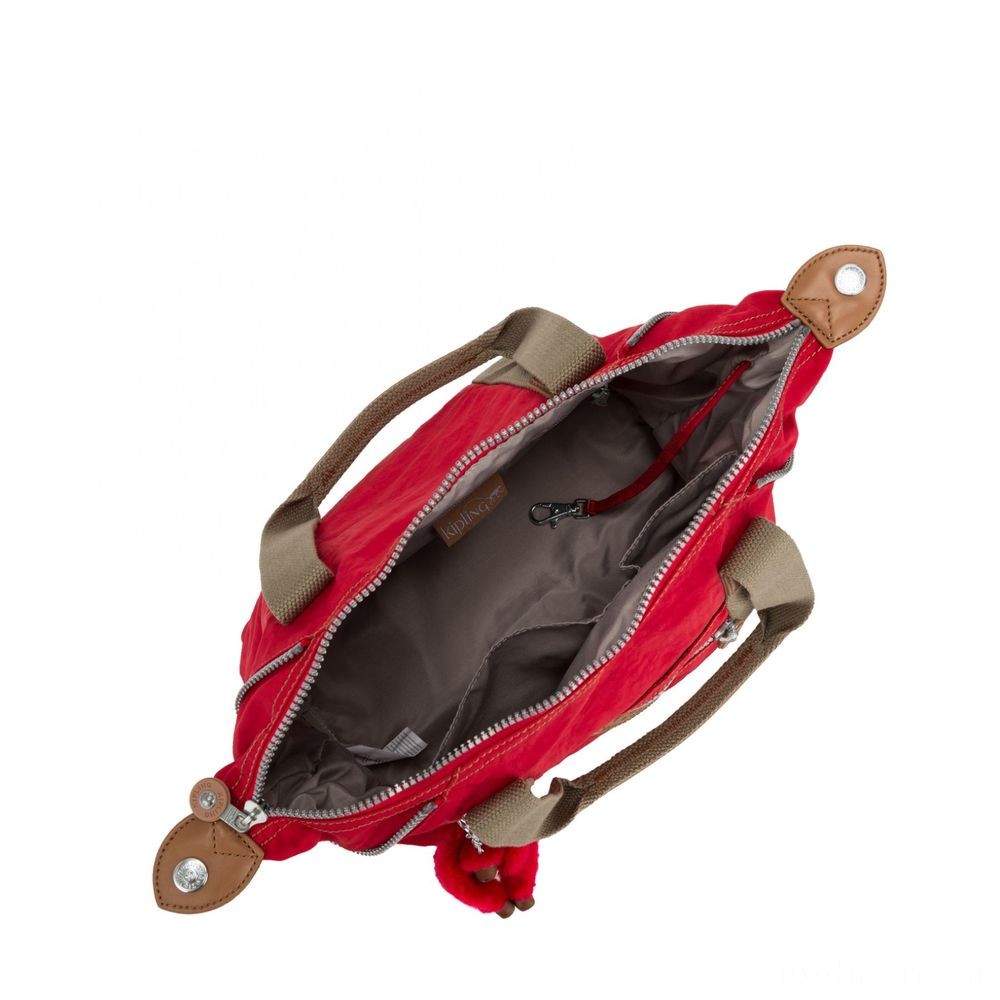 Valentine's Day Sale - Kipling Fine Art MINI Handbag True Reddish C. - Markdown Mardi Gras:£35[hobag5799ua]