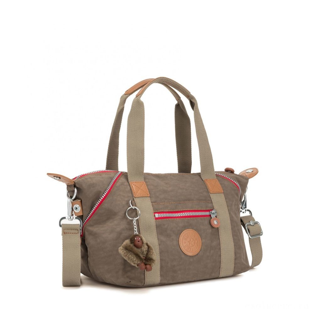 Closeout Sale - Kipling Craft MINI Ladies Handbag Real Light tan C. - Price Drop Party:£38[imbag5803iw]