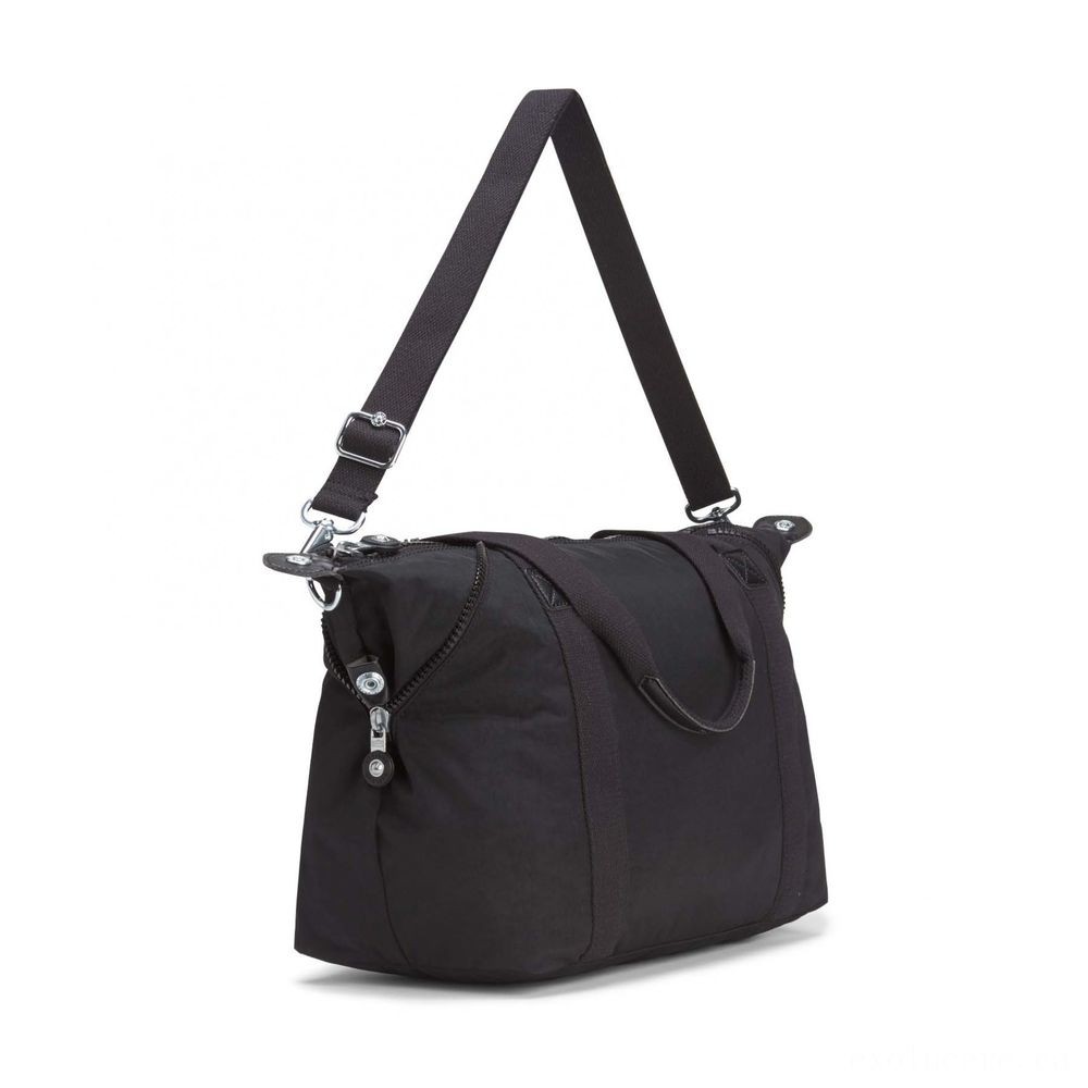 Kipling Fine Art NC Lightweight Shoulder Bag Lively Black.