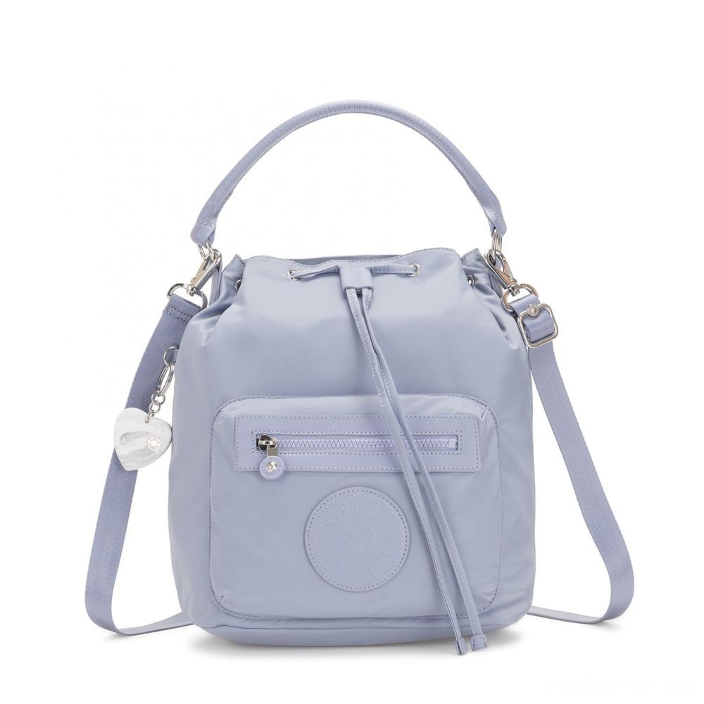 Kipling VIOLET Tool Backpack exchangeable to shoulderbag Belgian Blue