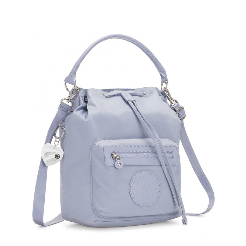 Curbside Pickup Sale - Kipling VIOLET Tool Backpack exchangeable to shoulderbag Belgian Blue - Online Outlet X-travaganza:£52[libag5821nk]