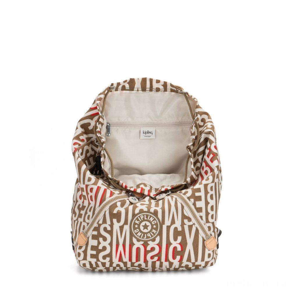 Three for the Price of Two - Kipling essential Tool knapsack Studio Print. - One-Day:£37