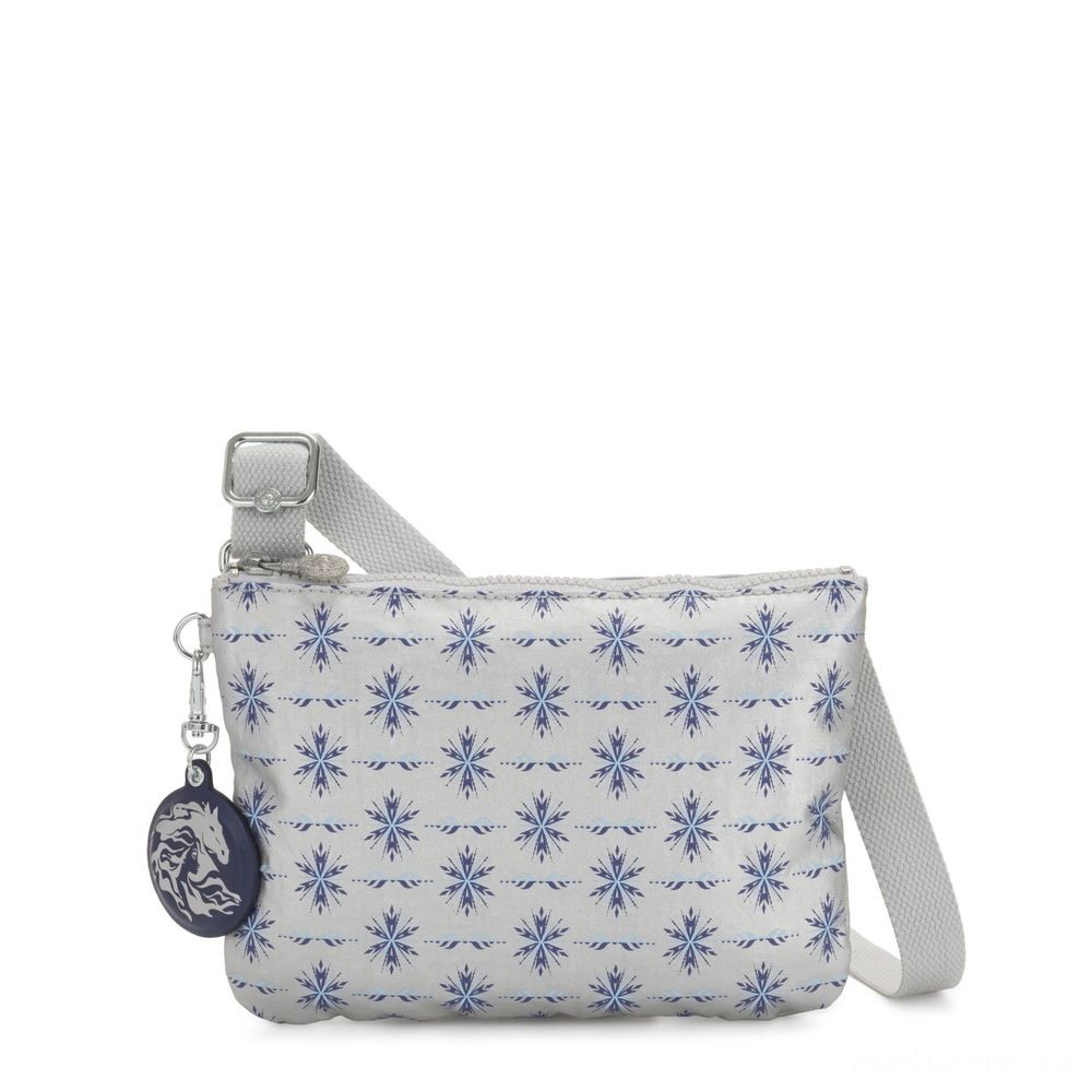 Valentine's Day Sale - Kipling RAINA Small crossbody bag modifiable to pouch Frozen Reign R. - Off-the-Charts Occasion:£26[jcbag5850ba]