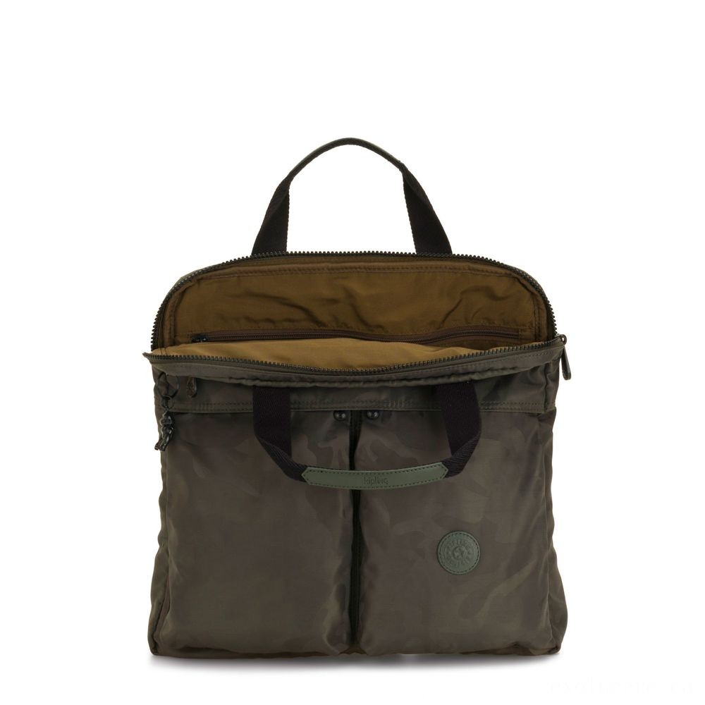 Kipling KOMORI S Small 2-in-1 Backpack and Purse Silk Camo.