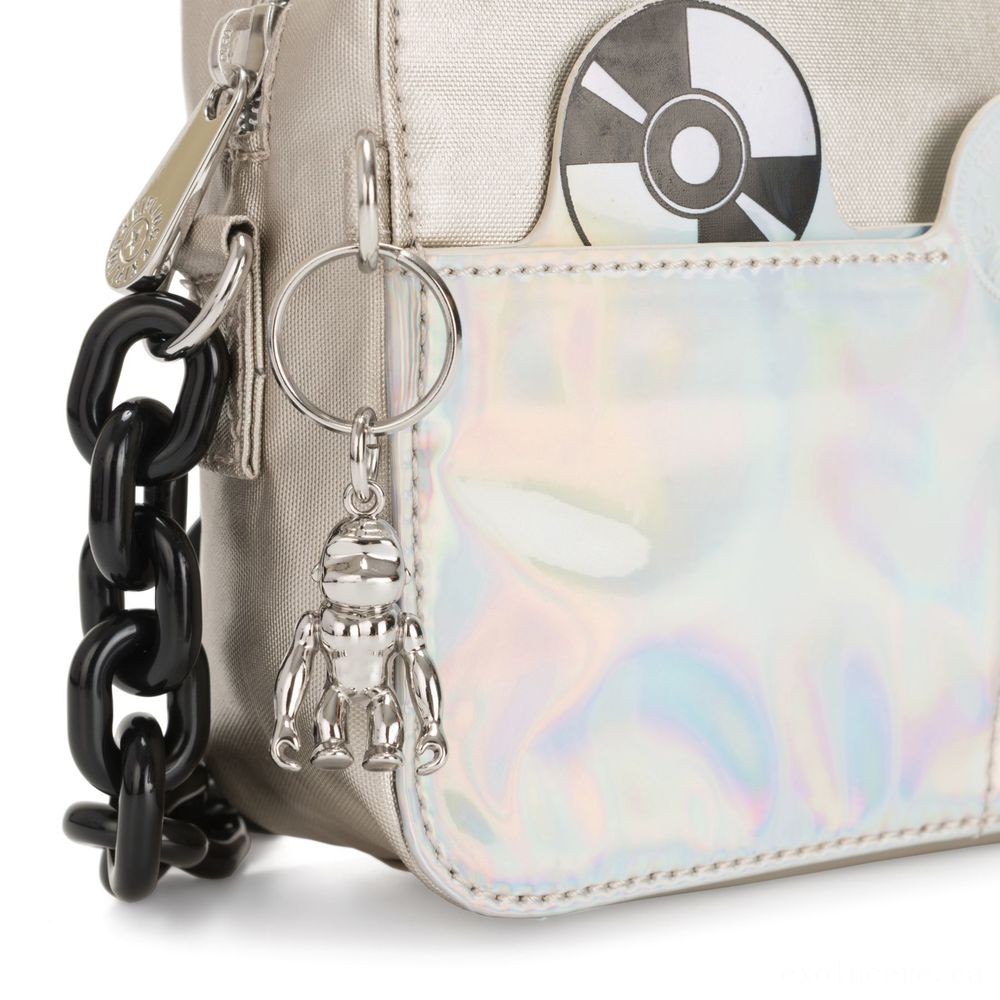 Kipling ALRA Small Crossbody along with Chain Style Strap Cd Block