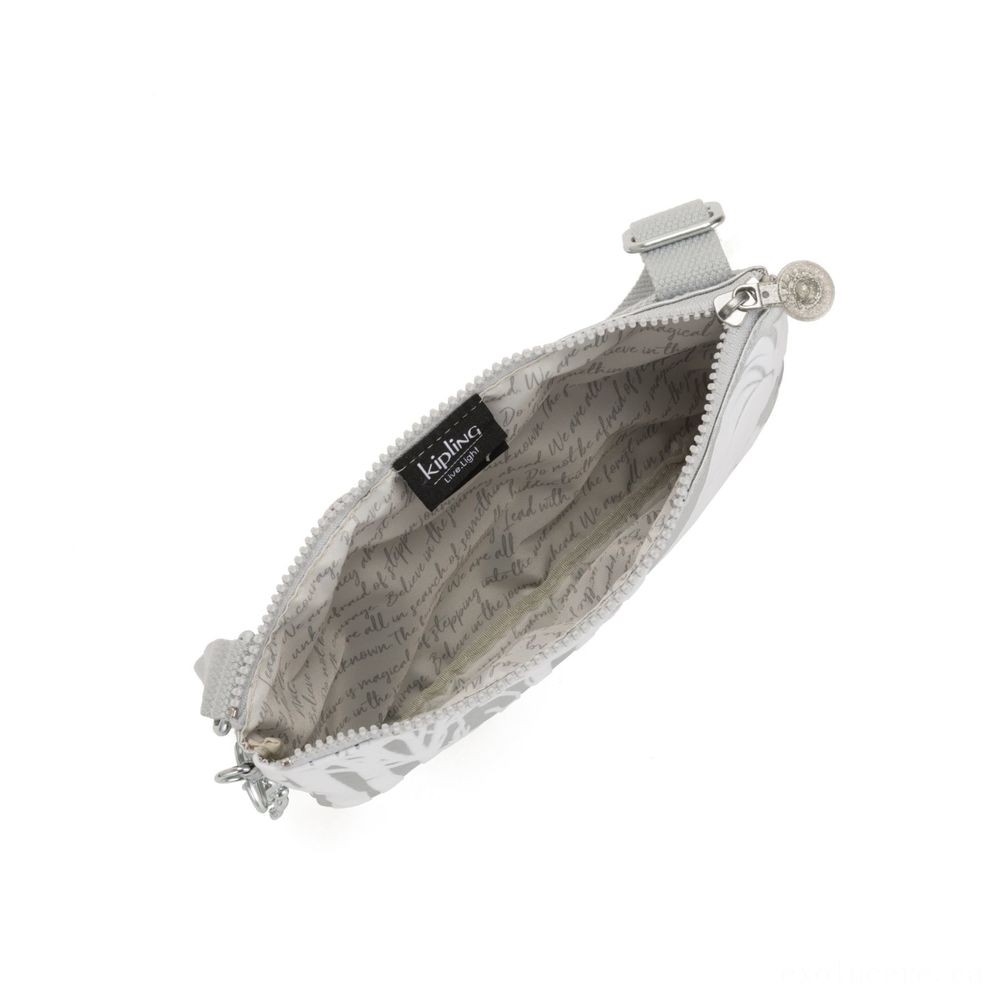Liquidation - Kipling RAINA Small crossbody bag modifiable to bag Birch Plant R. - Fire Sale Fiesta:£26[imbag5870iw]