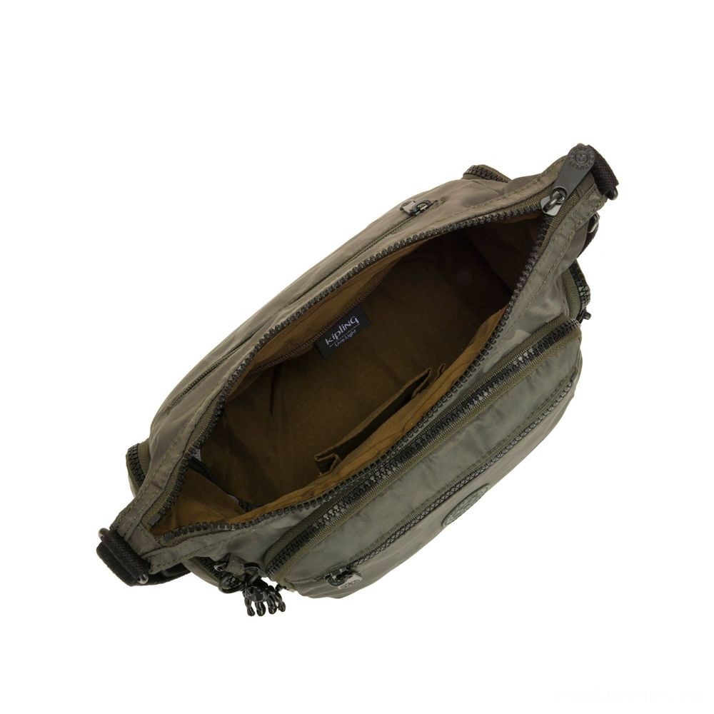 Kipling GABBIE S Crossbody Bag with Phone Chamber Satin Camouflage