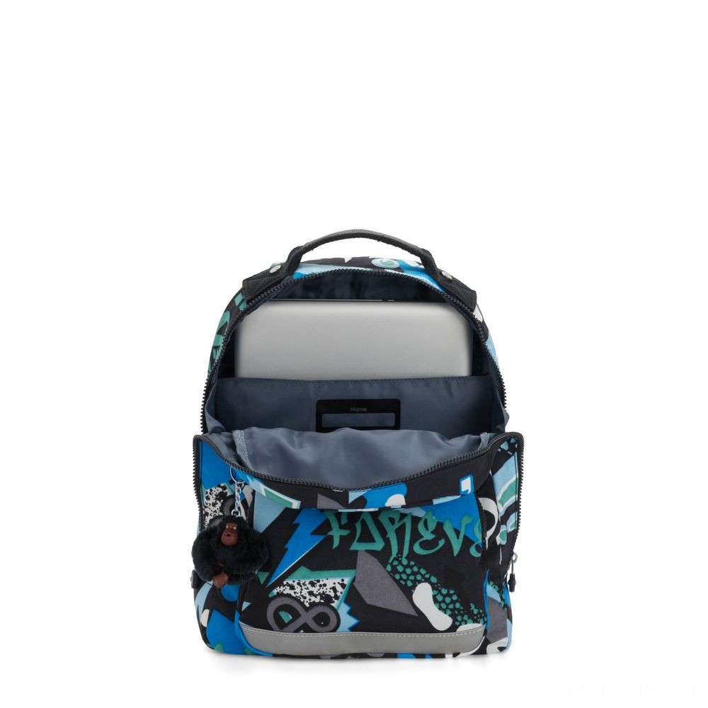 Kipling Lesson SPACE S Little backpack along with notebook protection Impressive Boys.